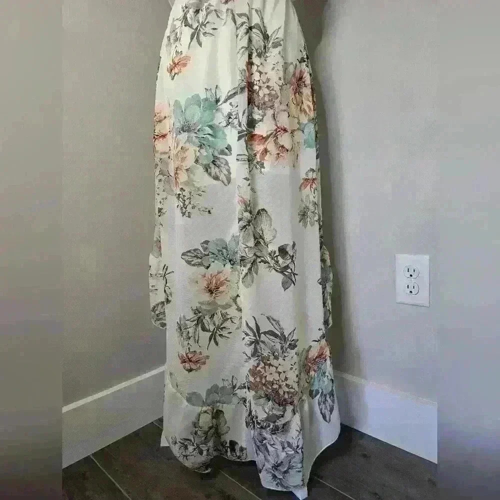 Bailey Blue Floral Print Dress - Picture 11 of 14